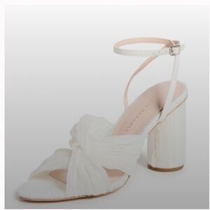 Loeffler Randall Reed Pleated Twist Sandals
